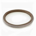 Exquisite Car Steering Wheel Wrap Ice Silk PU Leather 15 Inch 38CM - Brown