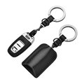 High Quality Genuine Leather Car Key Bags Smart for Audi A4L - White