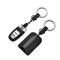 High Quality Genuine Leather Car Key Bags Smart for Audi A5 - White