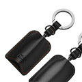 High Quality Genuine Leather Car Key Bags Smart for Audi A6L - Red
