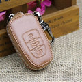 Hot Sales Genuine Leather Automobile Key Bags Smart for Audi A7 - Brown