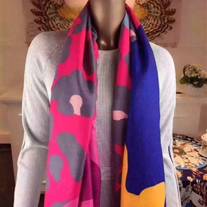 Classic Unisex Scarf Pashmina Cashmere Warm Winter Solid Scarves Wraps 170*80CM - Rose