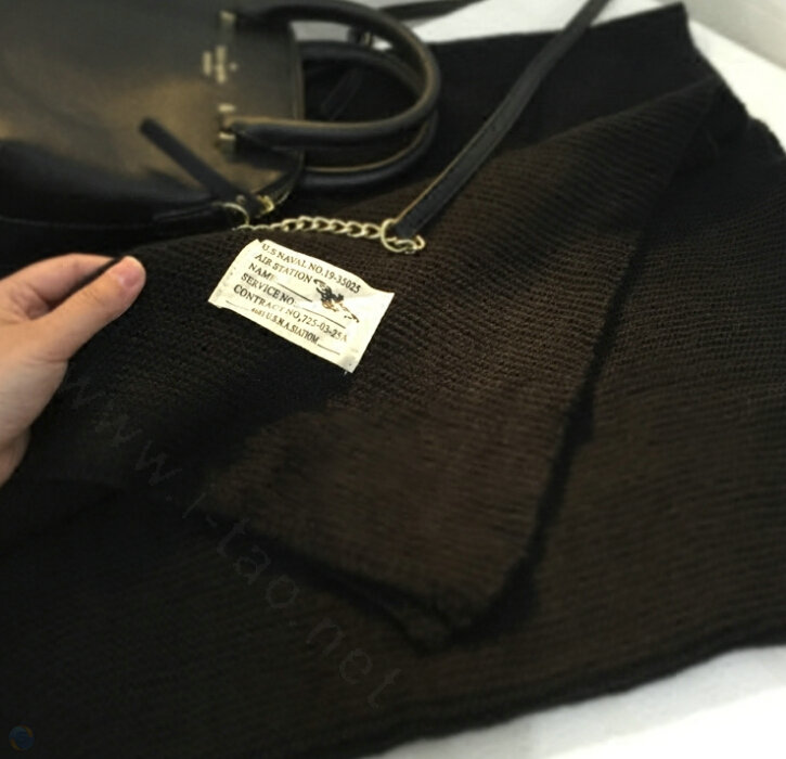 Cute Unisex Scarf Shawl Winter Warm Wool Solid Wraps 180*60CM - Black