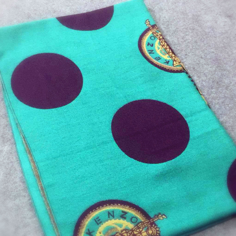 Geometric Women Pashmina Shawls Dot Cashmere Warm Scarves Wraps 185*68CM - Green