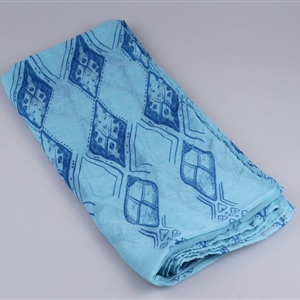 Good Print Women Scarf Bamboo Fiber Warm Scarves Wraps 180*85CM - Blue