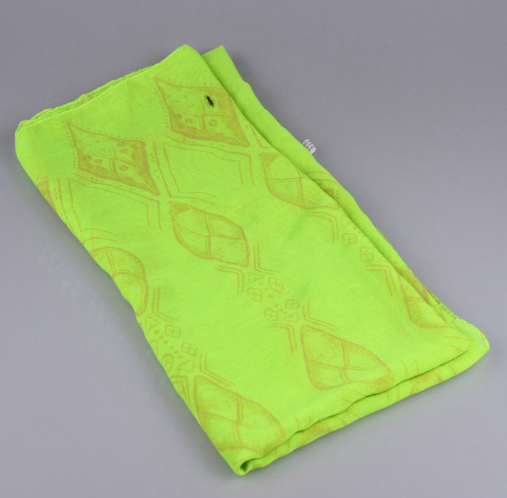 Good Print Women Scarf Bamboo Fiber Warm Scarves Wraps 180*85CM - Green