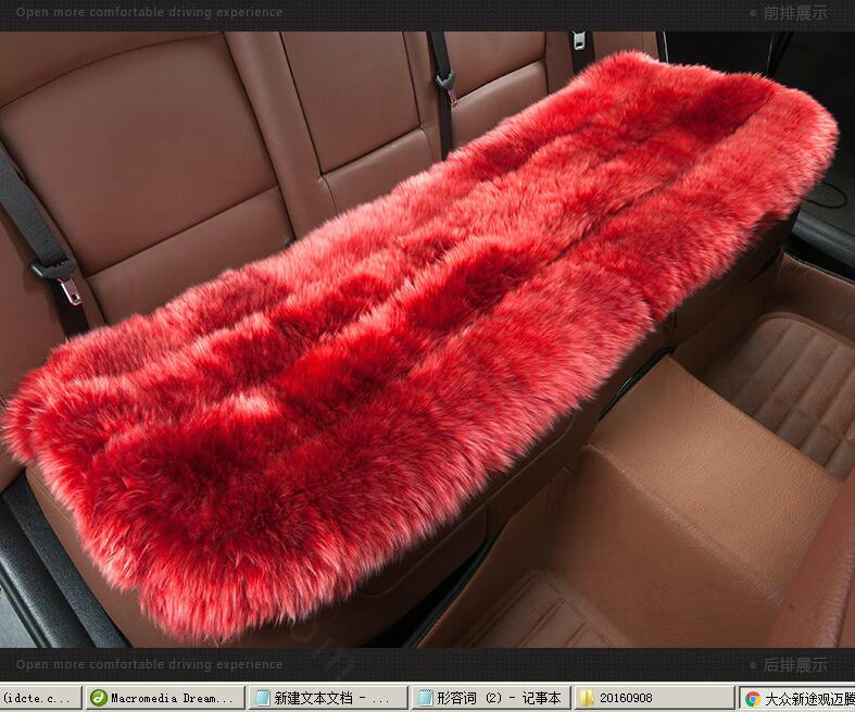 Buy Wholesale Luxury Pure Wool Universal Car Seat Cushion Winter