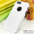 IMAK Matte double Color Cover Hard Case for iPhone 7S - White