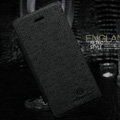 Nillkin England Retro Leather Case Covers for iPhone 7S - Black