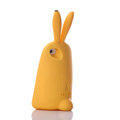 TPU Three-dimensional Rabbit Covers Silicone Shell for iPhone 7S - Yellow