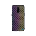 Fashion Nillkin Twinkle Shield Back Hard Cases Skin Covers for OnePlus 7 - Rainbow