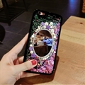 Flower Crystal Silicone Soft Case Protective Shell Cover for Samsung Galaxy S10 Plus S10+ - Purple