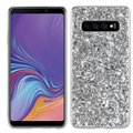 Luxury Case Protective Soft Cover for Samsung Galaxy S10 - Silver
