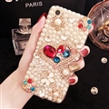 Luxury Crystal Hard Case Protective Shell Cover for Samsung Galaxy S10 - Pearl 01