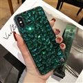 Luxury Crystal Silicone Soft Case Protective Shell Cover for Samsung Galaxy S8 - Green