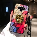 Luxury Rhinestone Silicone Hard Case Shell Cover for Samsung Galaxy Note9 - Colorful
