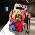 Luxury Rhinestone Silicone Hard Case Shell Cover for Samsung Galaxy S10 Plus S10+ - Colorful