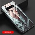 Sexy Male Mirror Surface Silicone Glass Covers Protective Back Cases For Samsung Galaxy S10 - 01