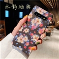 Ultrathin Matte Cases Flower Girl Hard Back Covers for Samsung Galaxy Note9 - Blue