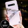 Ultrathin Matte Silica Gel Shell TPU Shield Back Soft Cases Skin Covers for S10 Plus S10+ - Transparent