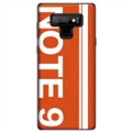 Ultrathin Matte Silica Gel Shell TPU Shield Back Soft Cases Skin Covers for Samsung Galaxy Note9 - Orange