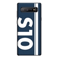 Ultrathin Matte Silica Gel Shell TPU Shield Back Soft Cases Skin Covers for Samsung Galaxy S10 - Blue