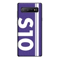 Ultrathin Matte Silica Gel Shell TPU Shield Back Soft Cases Skin Covers for Samsung Galaxy S10 Plus S10+ - Purple