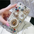 Fashion Bling Pearl Covers Rhinestone Diamond Cases For iPhone 8 Plus - Perfume Bottle