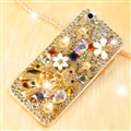 Fashion Bling Crystal Cover Rhinestone Diamond Case For iPhone XS - Gold 01