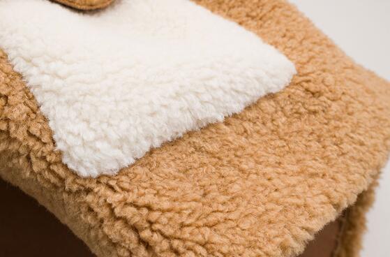 Good Furry Faux Lamb Fur Vest Fashion Women Overcoat - White