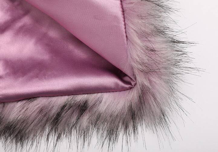 Wholesale Winter Elegant Faux Fur Vest Fashion Women Waistcoat - Khaki