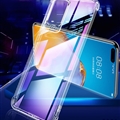 Classic Transparent Silicone TPU Shield Back Soft Cases Skin Covers For Huawei P40/P40 Pro/P40 Pro+ - White