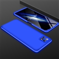 Holder Frosting Defence Shield Silicone Hard Cases Skin Covers For Samsung Galaxy A22 4G/5G LTE - Blue