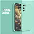 Ultrathin Fashion Protective Liquid Silicone Soft Cases Skin Covers For Huawei P40/P40 Pro/P40 Pro+ - Cyan