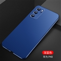 Ultrathin Shell Frosted Shield Matte Hard Cases Stand Covers For Huawei P40/P40 Pro/P40 Pro+ - Smooth Blue