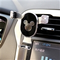 Rhinestone Universal Car Mobile Phone Holder Air Vent Mount Clip Stand GPS - White