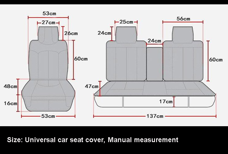 Crown Plush Car Seat Covers Punk Rivet Universal Auto Cushion 2PC Front Cover - Black